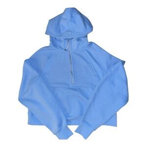 Lululemon Athletica Scuba Oversized Half-Zip in Light Blue